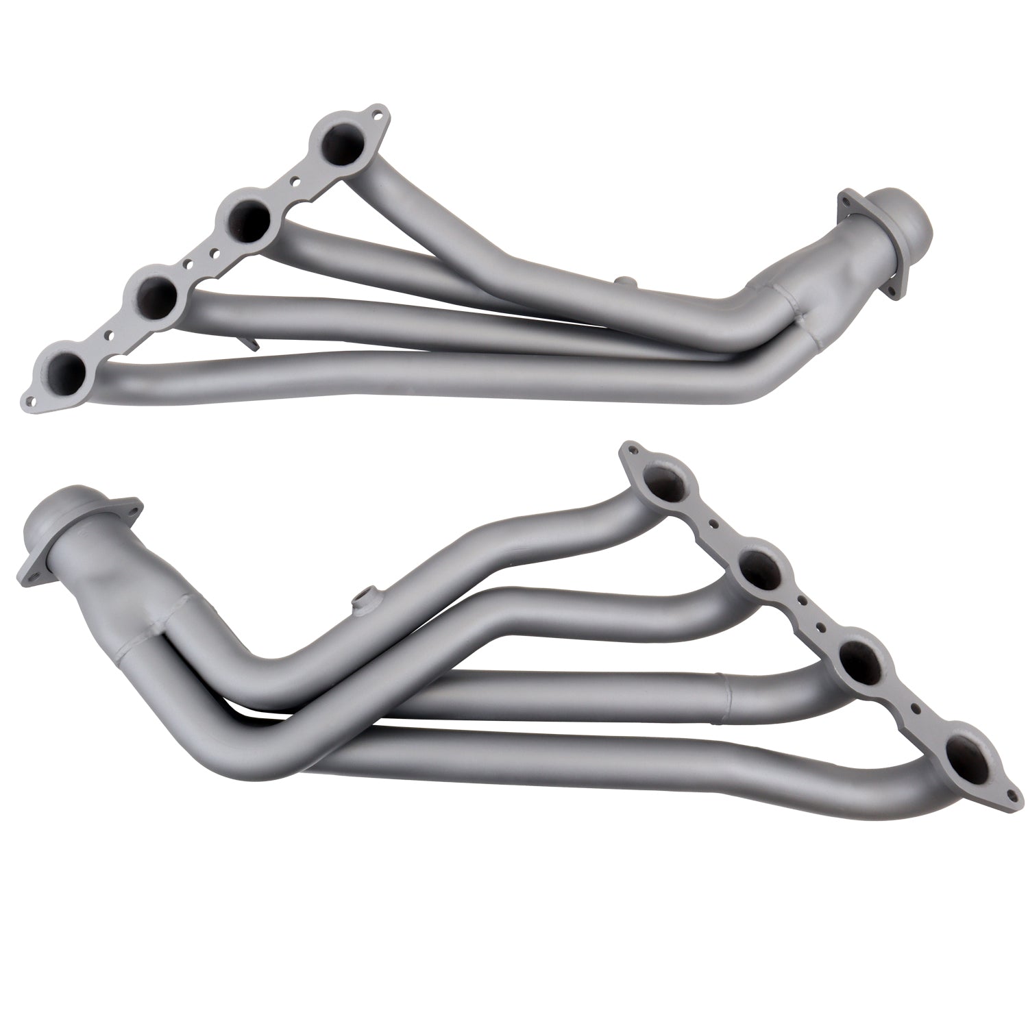 BBK Performance Parts 1614 - 1999-02 GM FULL SIZE TRUCK 1-3/4 LONG TUBE HEADERS & Y PIPE (TITANIUM CERAMIC) 2