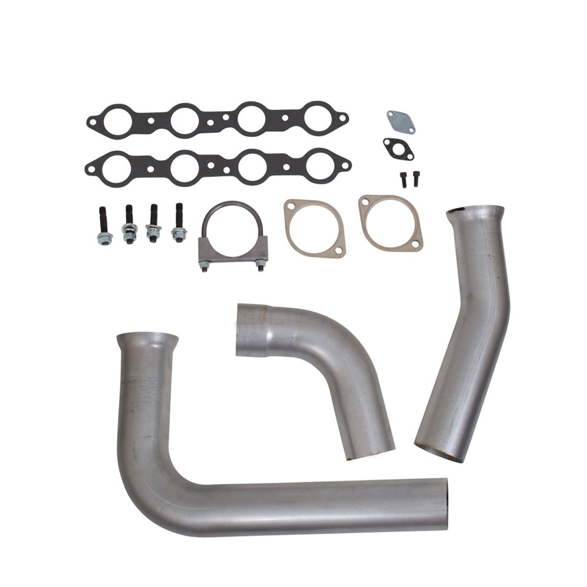 BBK Performance Parts 1614 - 1999-02 GM FULL SIZE TRUCK 1-3/4 LONG TUBE HEADERS & Y PIPE (TITANIUM CERAMIC) 3