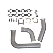 BBK Performance Parts 1614 - 1999-02 GM FULL SIZE TRUCK 1-3/4 LONG TUBE HEADERS & Y PIPE (TITANIUM CERAMIC) 3