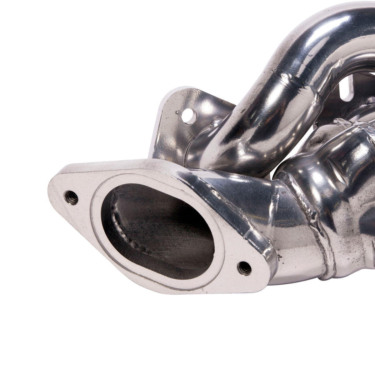 BBK Performance Parts 16150 - 1996-2004 MUSTANG GT 1-5/8 SHORTY TUNED LENGTH HEADERS (POLISHED SILVER CERAMIC) 3