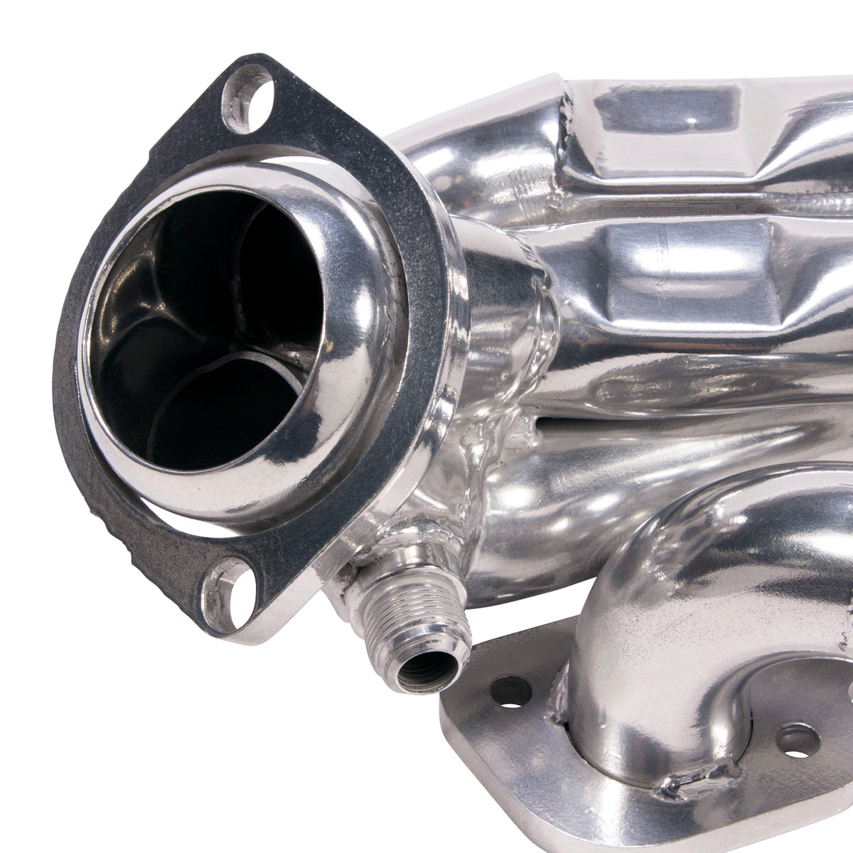 BBK Performance Parts 16150 - 1996-2004 MUSTANG GT 1-5/8 SHORTY TUNED LENGTH HEADERS (POLISHED SILVER CERAMIC) 4