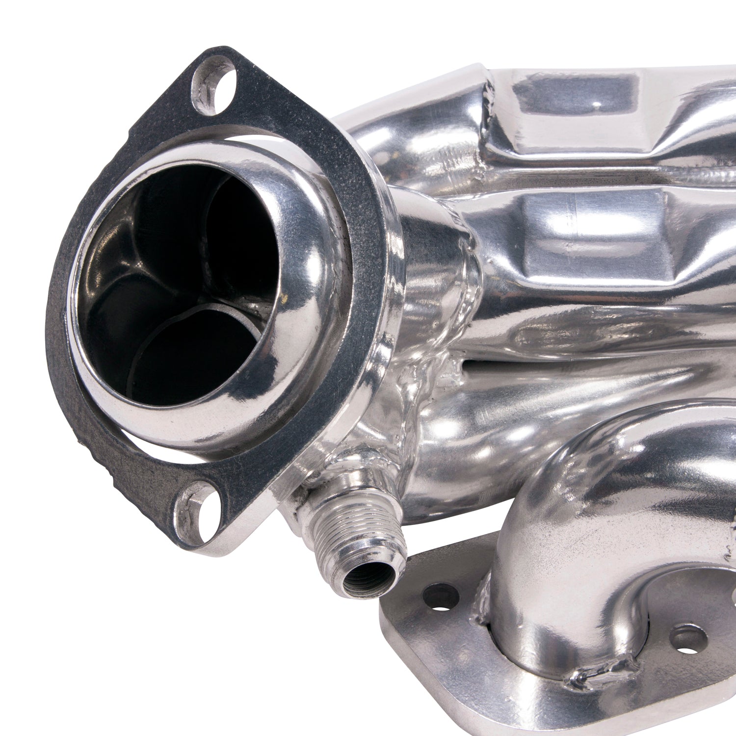 BBK Performance Parts 16150 - 1996-2004 MUSTANG GT 1-5/8 SHORTY TUNED LENGTH HEADERS (POLISHED SILVER CERAMIC) 4