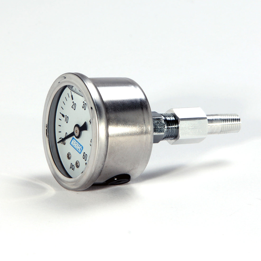 BBK Performance Parts 1617 - MUSTANG 5.0 FUEL EFI PRESSURE GAUGE AND ADAPTER 0-60 PSI 2