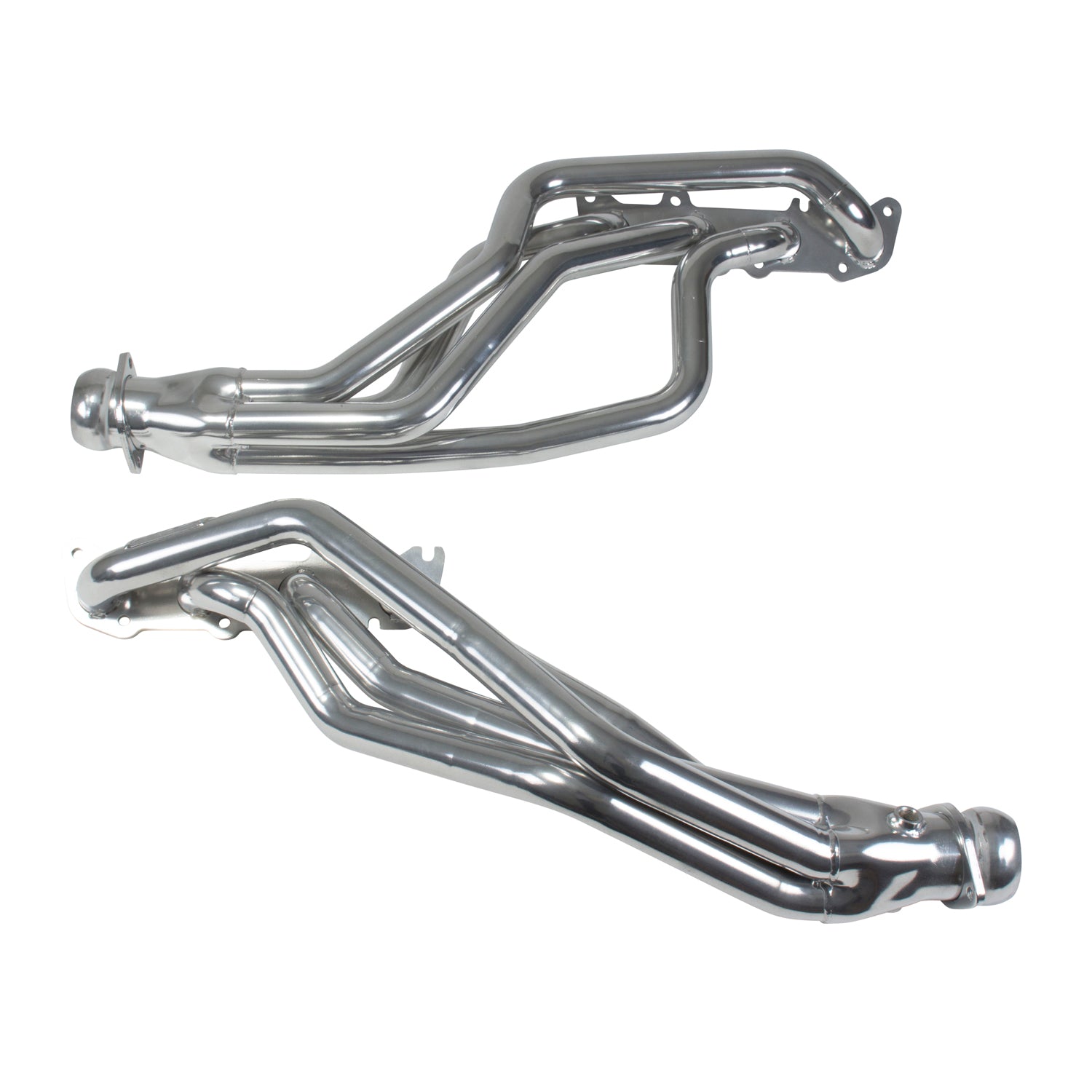BBK Performance Parts 16340 - 1986-2004 MUSTANG COYOTE SWAP 1-3/4" LONG TUBE HEADERS (POLISHED SILVER CERAMIC) 2