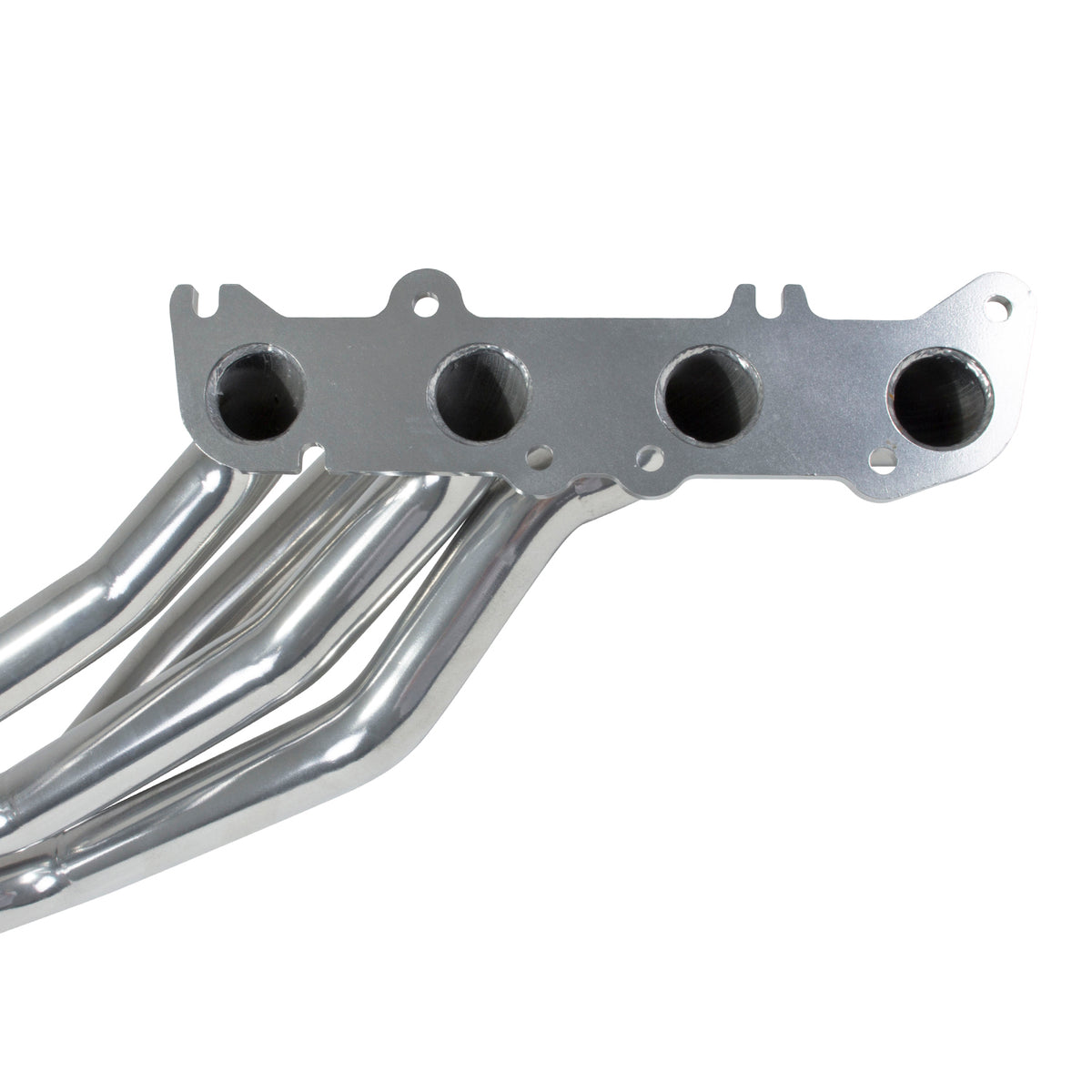 BBK Performance Parts 16340 - 1986-2004 MUSTANG COYOTE SWAP 1-3/4" LONG TUBE HEADERS (POLISHED SILVER CERAMIC) 5
