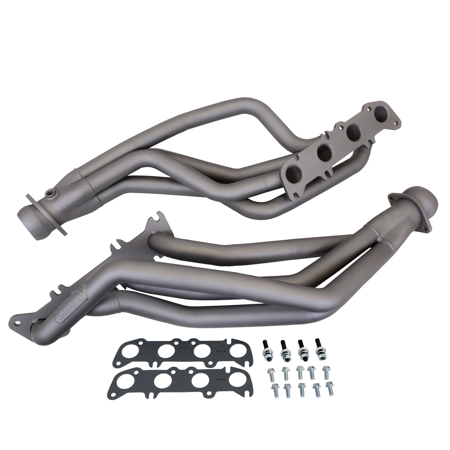 BBK Performance Parts 1634 - 1986-2004 MUSTANG COYOTE SWAP 1-3/4" LONG TUBE HEADERS (TITANIUM CERAMIC) 1