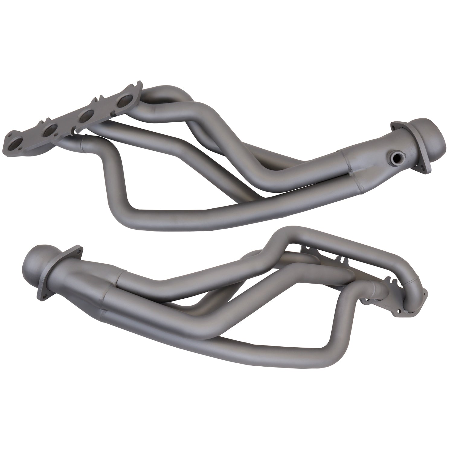 BBK Performance Parts 1634 - 1986-2004 MUSTANG COYOTE SWAP 1-3/4" LONG TUBE HEADERS (TITANIUM CERAMIC) 2