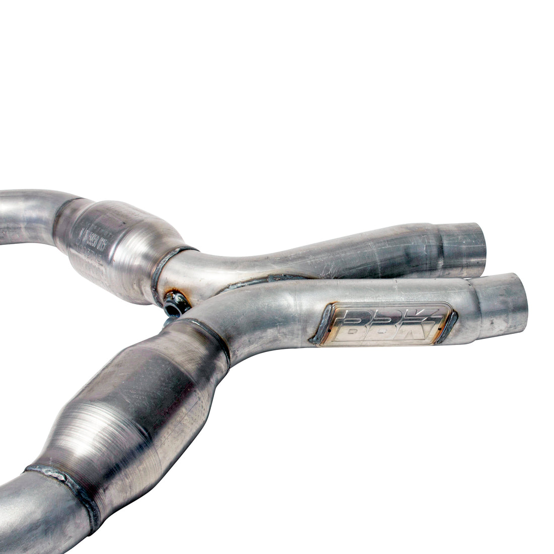 BBK Performance Parts 1637 - 2005-2010 MUSTANG GT 2-3/4 SHORT MID X PIPE WITH CONVERTERS 2