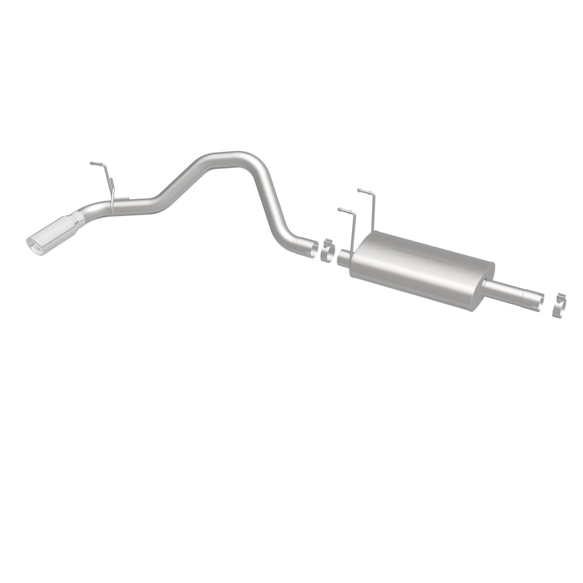MagnaFlow Exhaust Products 16386 - Street Series Polished Cat-Back System 1