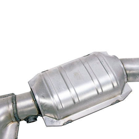 BBK Performance Parts 1638 - 1996-2004 MUSTANG GT 2-1/2 SHORT MID X PIPE W/CONVERTERS 3