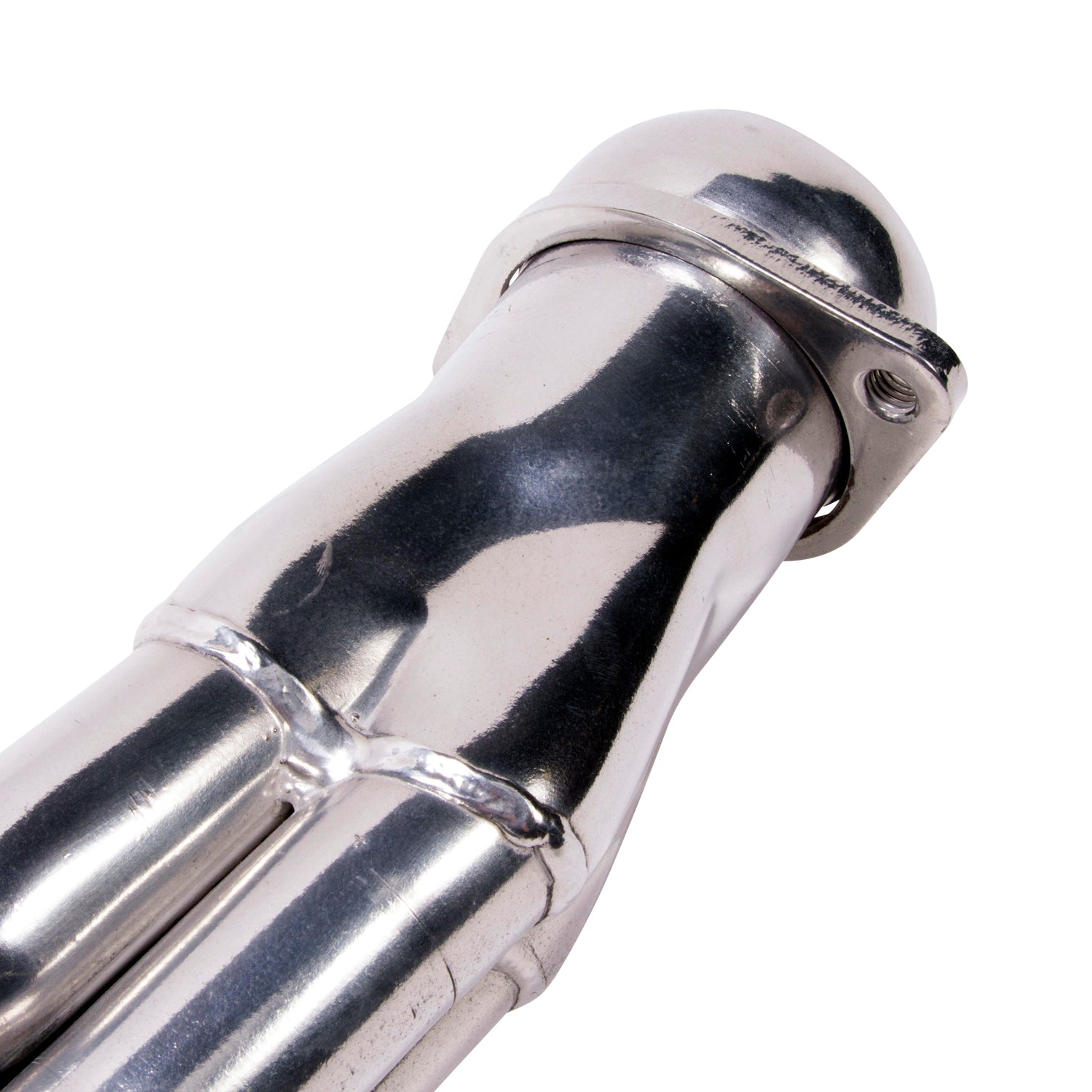 BBK Performance Parts 16410 - 2005-2010 MUSTANG GT 1 5/8 LONG TUBE EXHAUST HEADERS (POLISHED SILVER CERAMIC) 4