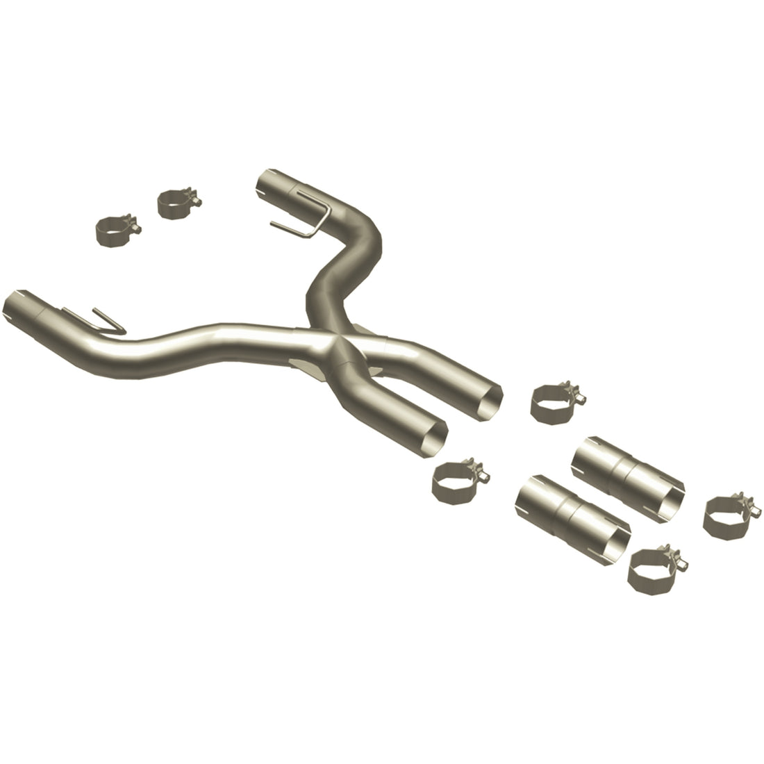 MagnaFlow Exhaust Products 16411 Performance Pipe exhaust x pipe for 2005-2009 Ford Mustang