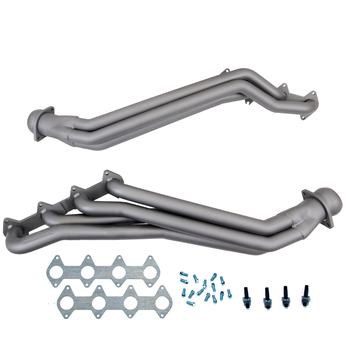 BBK Performance Parts 1641 - 2005-2010 MUSTANG GT 1 5/8 LONG TUBE EXHAUST HEADERS (TITANIUM CERAMIC) 1