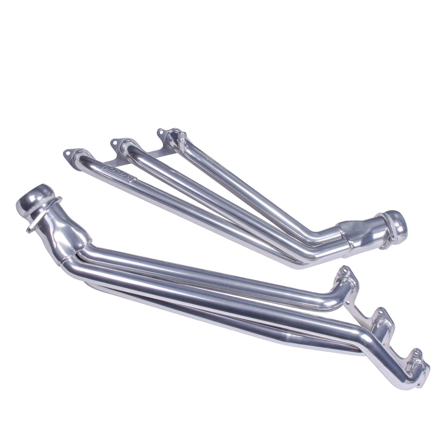 BBK Performance Parts 16430 - 2005-2010 FORD MUSTANG V6 1-5/8 LONG TUBE HEADERS (POLISHED SILVER CERAMIC) 1