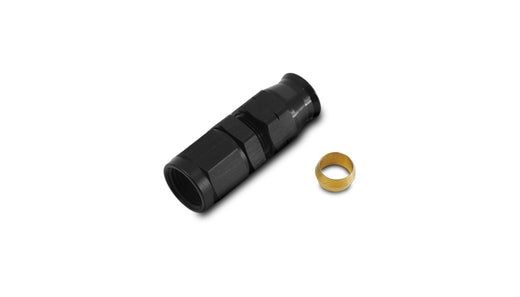Vibrant Performance 16446 Tube to Female AN Adapter with Brass Olive Inserts, -6AN, Tube Size - 0.375"