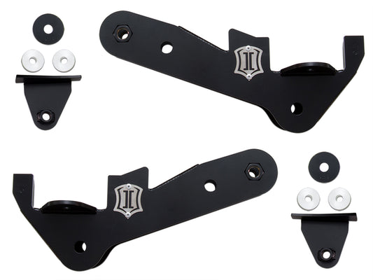 ICON 2017-2022 Ford F250/F350 Super Duty 4WD 4-Link Frame Bracket Kit