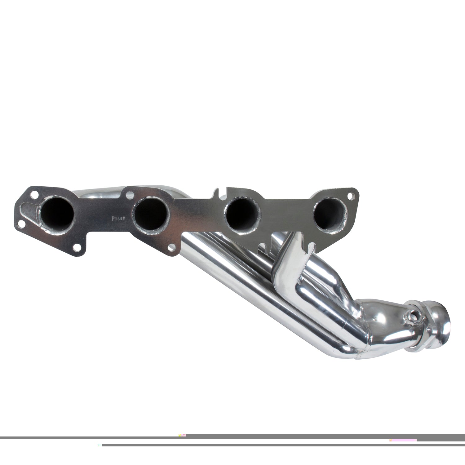 BBK Performance Parts 16480 - 2006-24 Dodge 6.1L 6.2L 6.4L CHALL CHAR LONG TUBES (POLISHED SILVER CERAMIC) 4