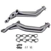 BBK Performance Parts 1648 - 2006-24 Dodge 6.1L 6.2L 6.4L HEMI CHALL CHAR 1-7/8 LONG TUBES (TITANIUM CERAMIC) 1