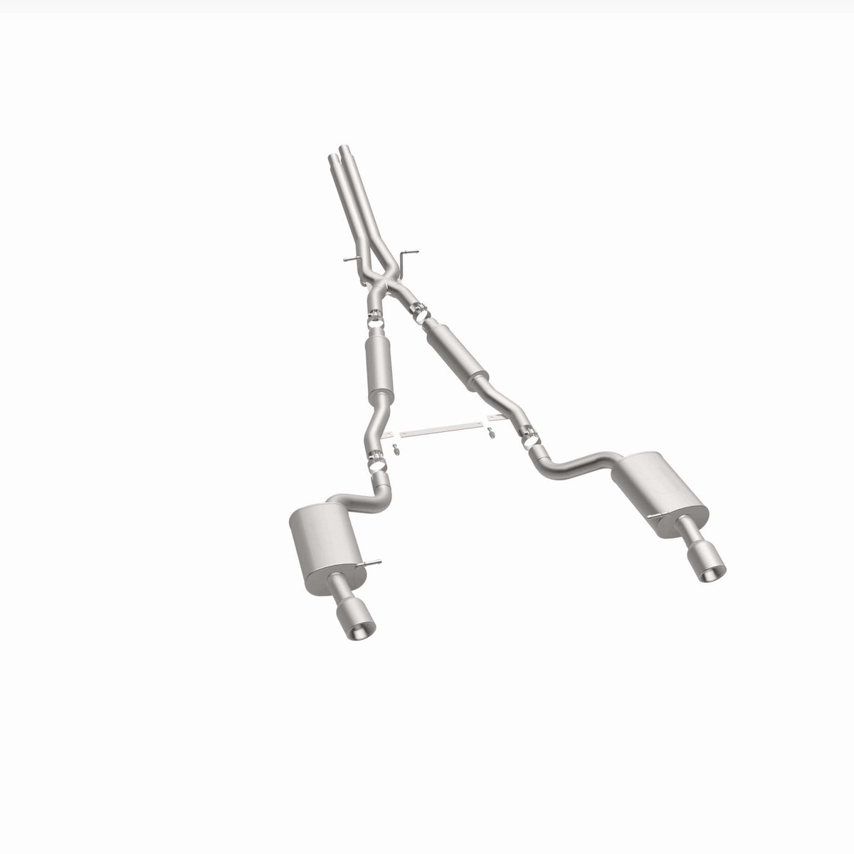 MagnaFlow Exhaust Products Exhaust MagnaFlow Exhaust Products 16493 - Touring Series Polished Cat-Back System