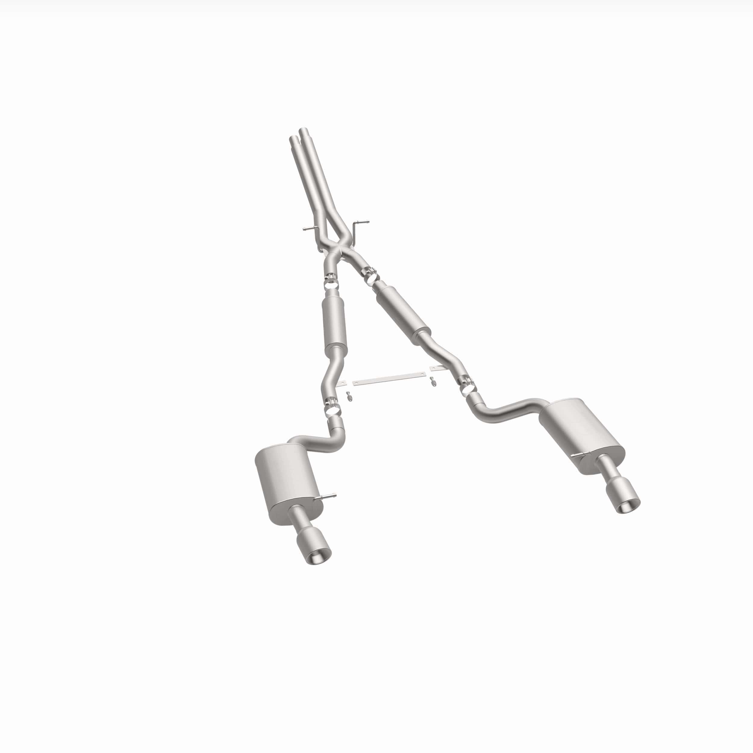 MagnaFlow Exhaust Products Exhaust MagnaFlow Exhaust Products 16493 - Touring Series Polished Cat-Back System