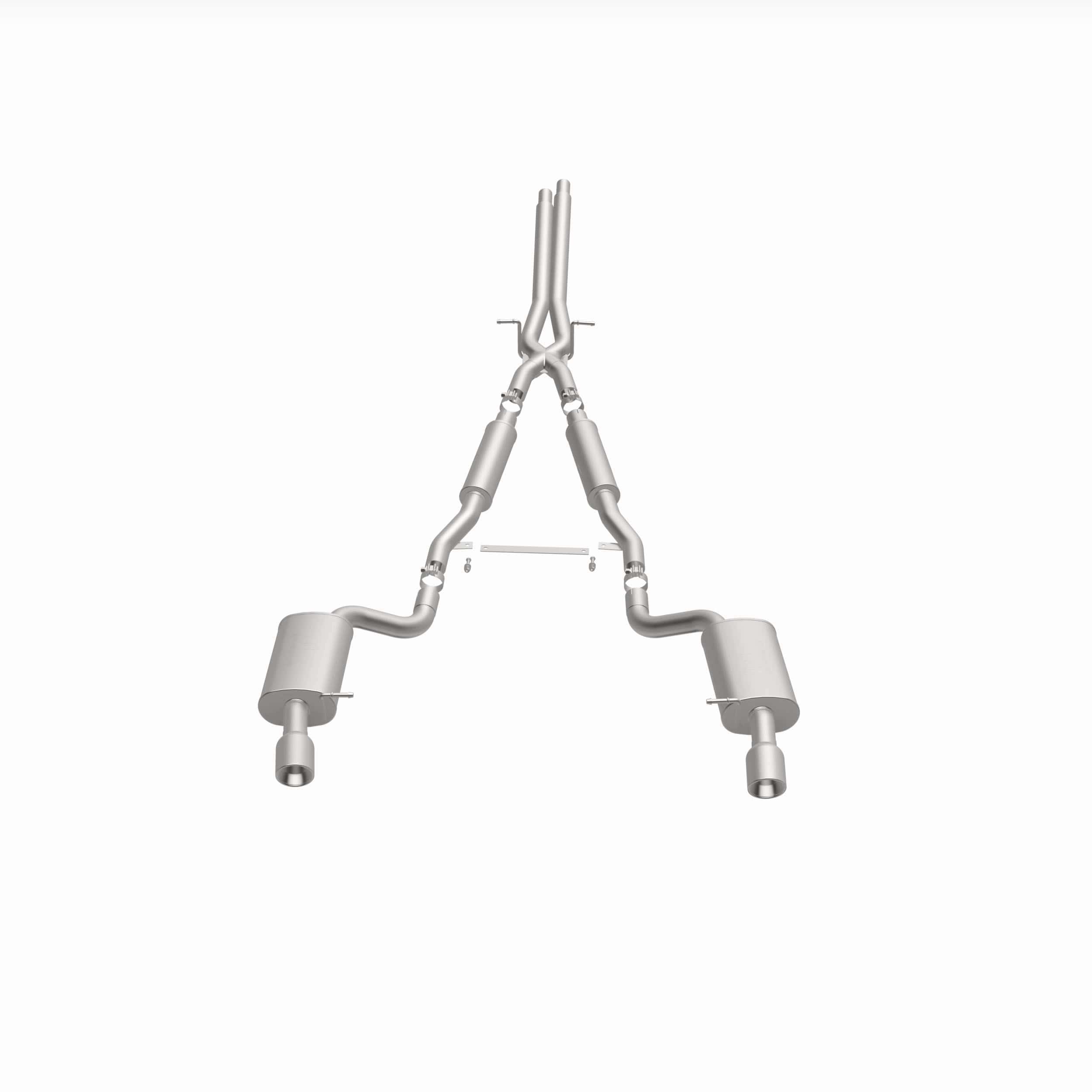 MagnaFlow Exhaust Products Exhaust MagnaFlow Exhaust Products 16493 - Touring Series Polished Cat-Back System