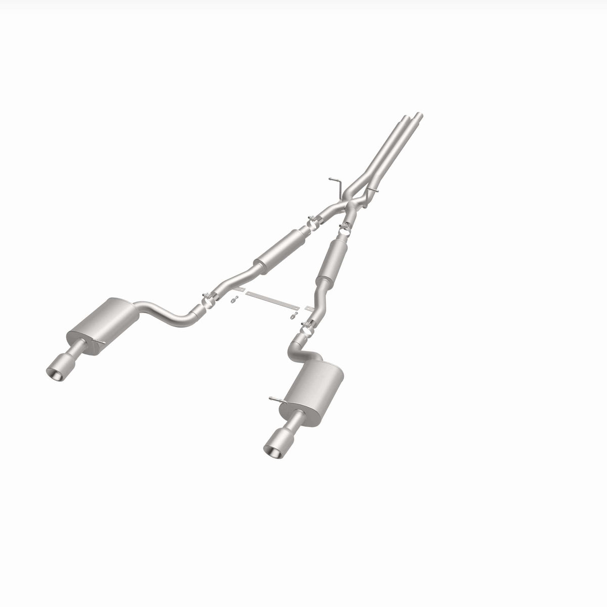 MagnaFlow Exhaust Products Exhaust MagnaFlow Exhaust Products 16493 - Touring Series Polished Cat-Back System