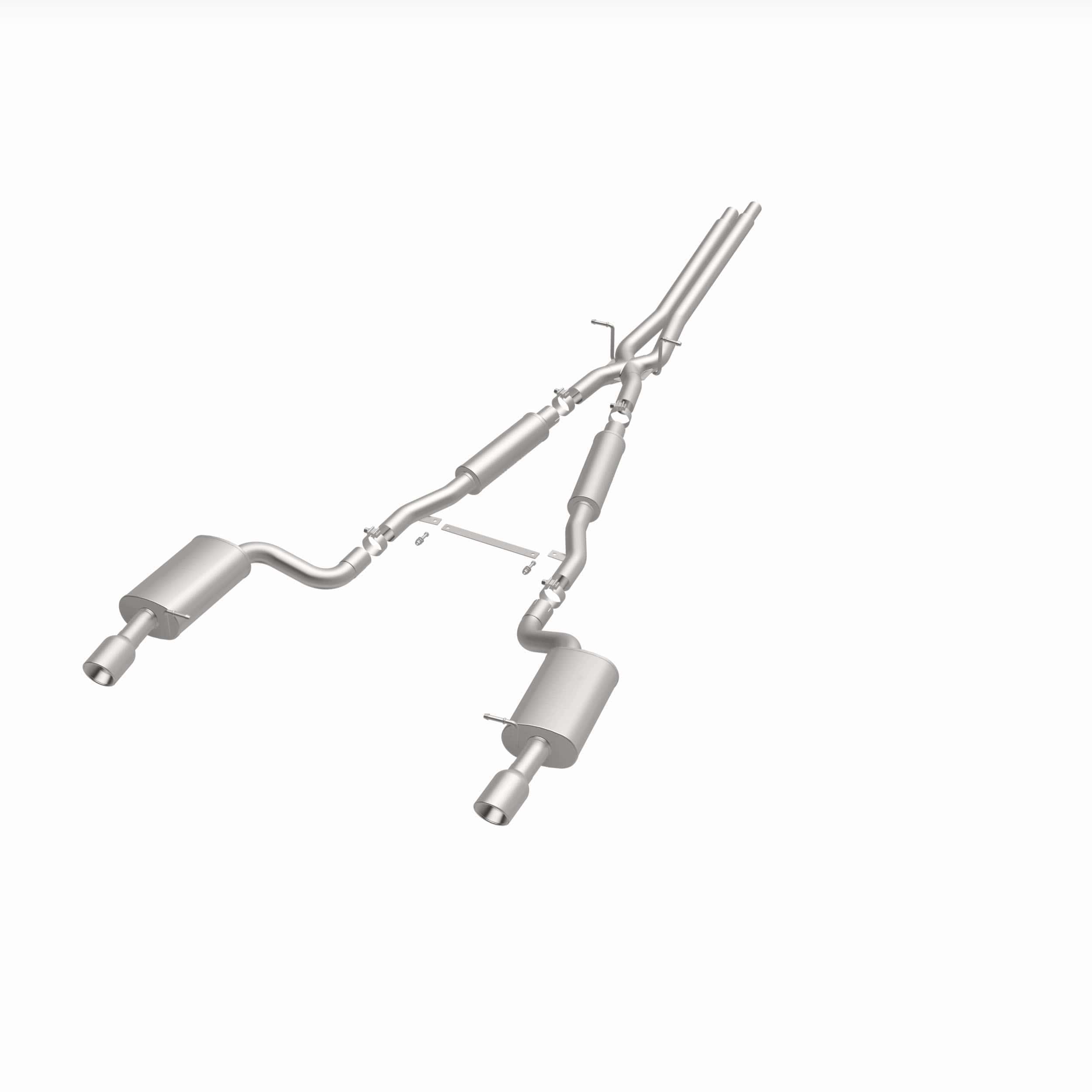 MagnaFlow Exhaust Products Exhaust MagnaFlow Exhaust Products 16493 - Touring Series Polished Cat-Back System