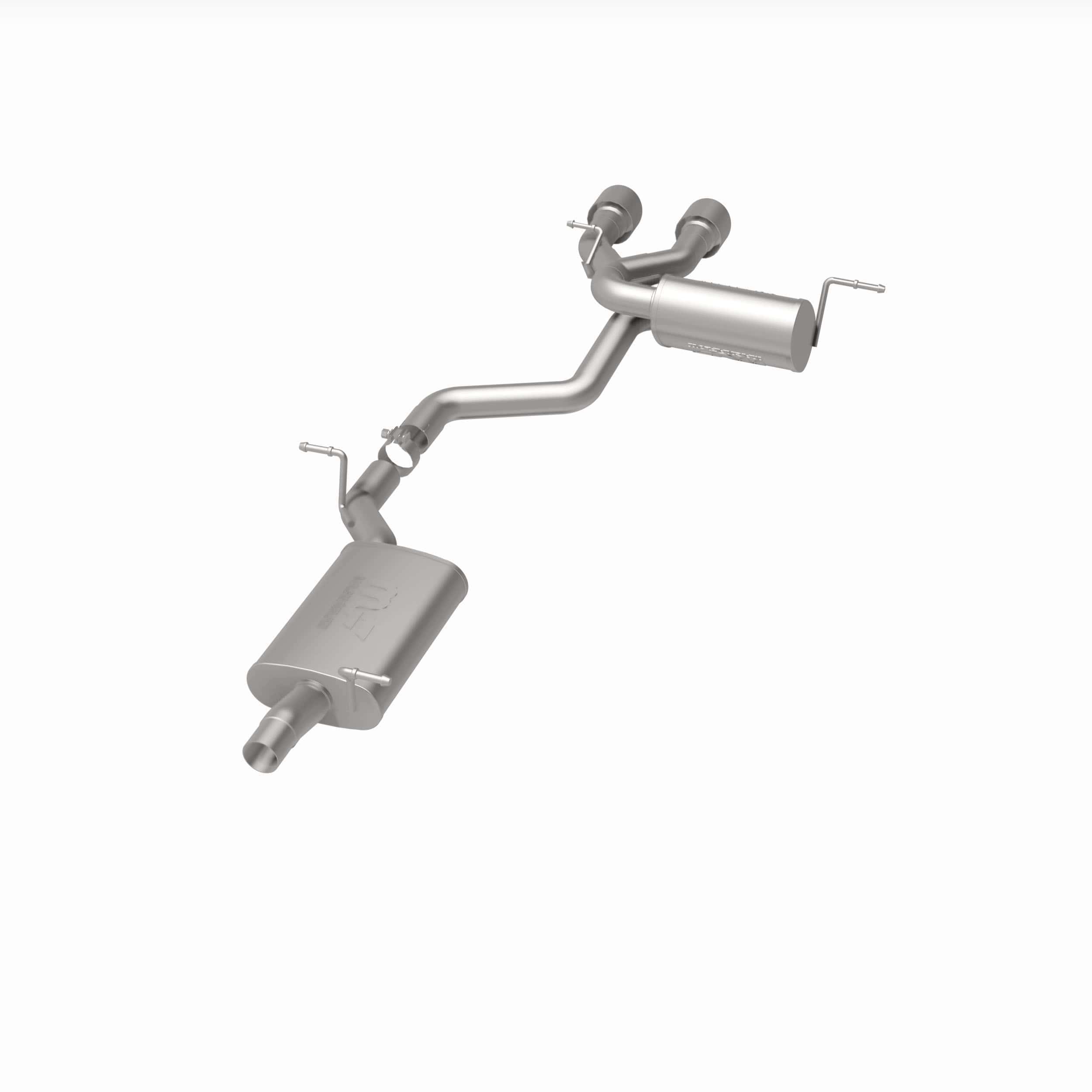 MagnaFlow Exhaust Products Exhaust MagnaFlow Exhaust Products 16501 - Sport Series Polished Cat-Back System