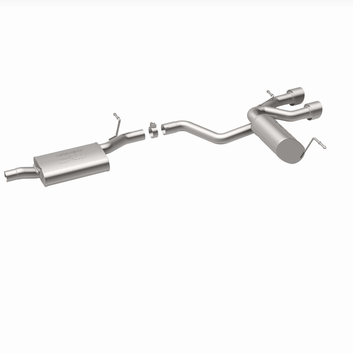MagnaFlow Exhaust Products Exhaust MagnaFlow Exhaust Products 16501 - Sport Series Polished Cat-Back System