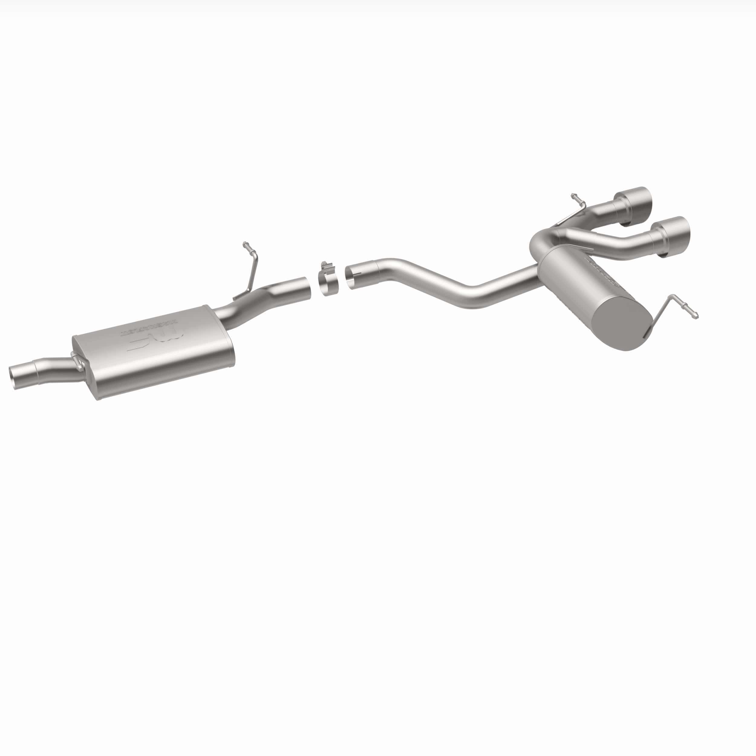 MagnaFlow Exhaust Products Exhaust MagnaFlow Exhaust Products 16501 - Sport Series Polished Cat-Back System
