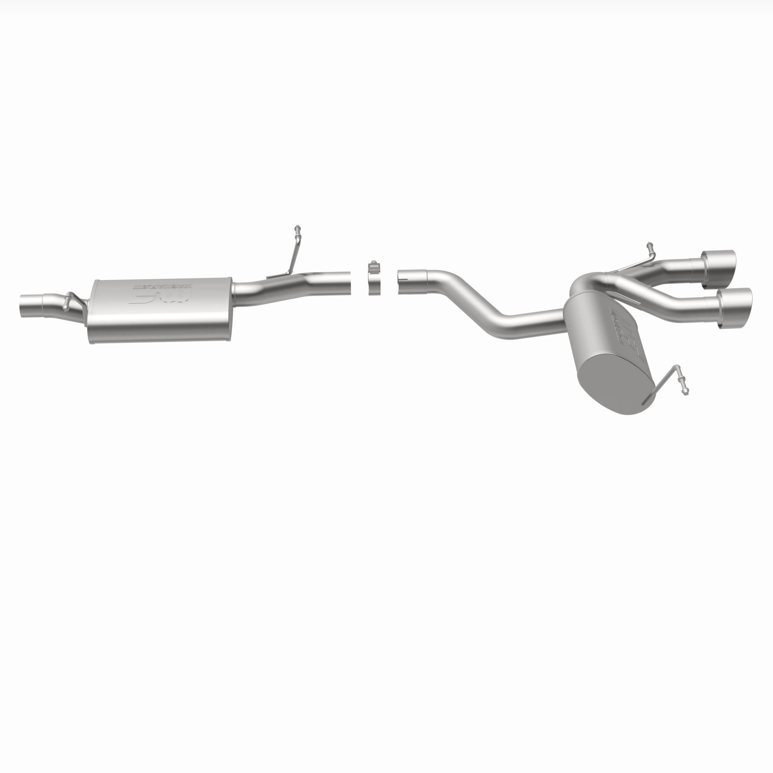 MagnaFlow Exhaust Products Exhaust MagnaFlow Exhaust Products 16501 - Sport Series Polished Cat-Back System