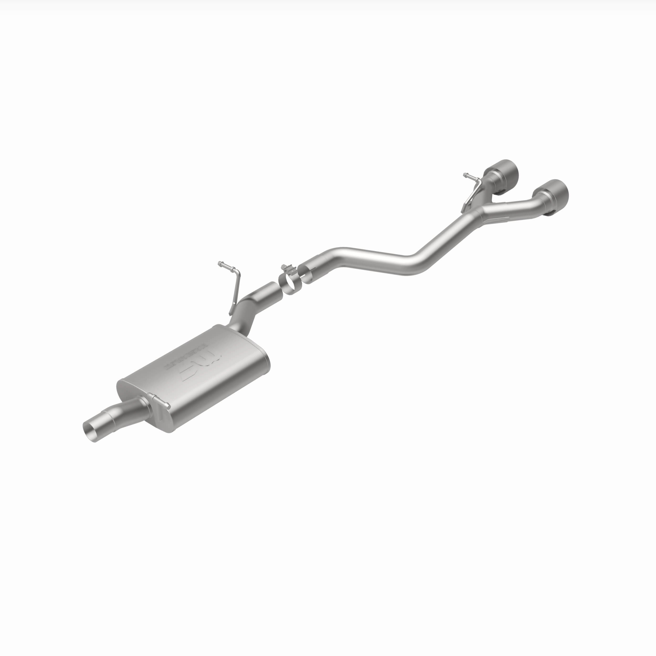 MagnaFlow Exhaust Products 16502 - Sport Series Polished Cat-Back System 1
