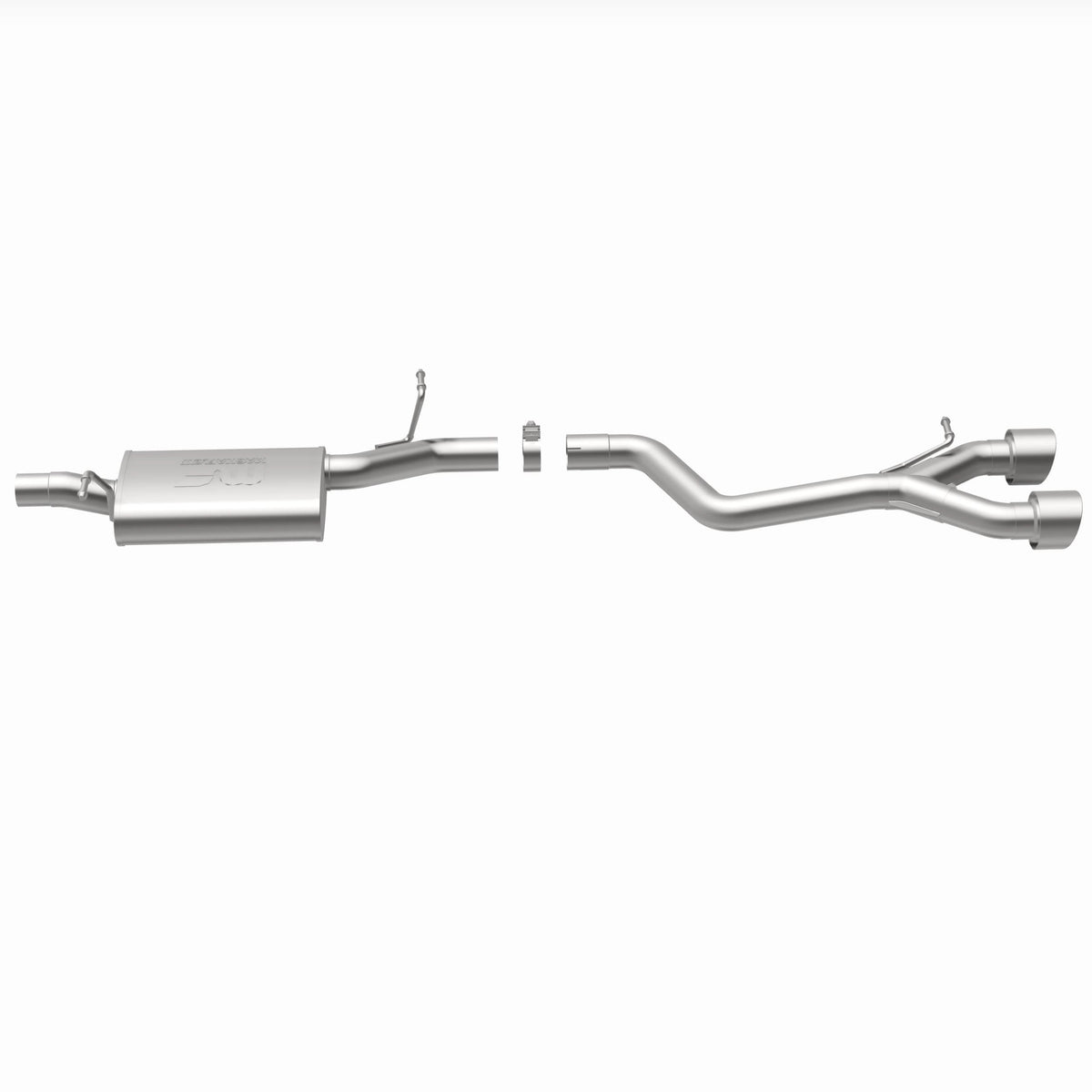 MagnaFlow Exhaust Products 16502 - Sport Series Polished Cat-Back System 3