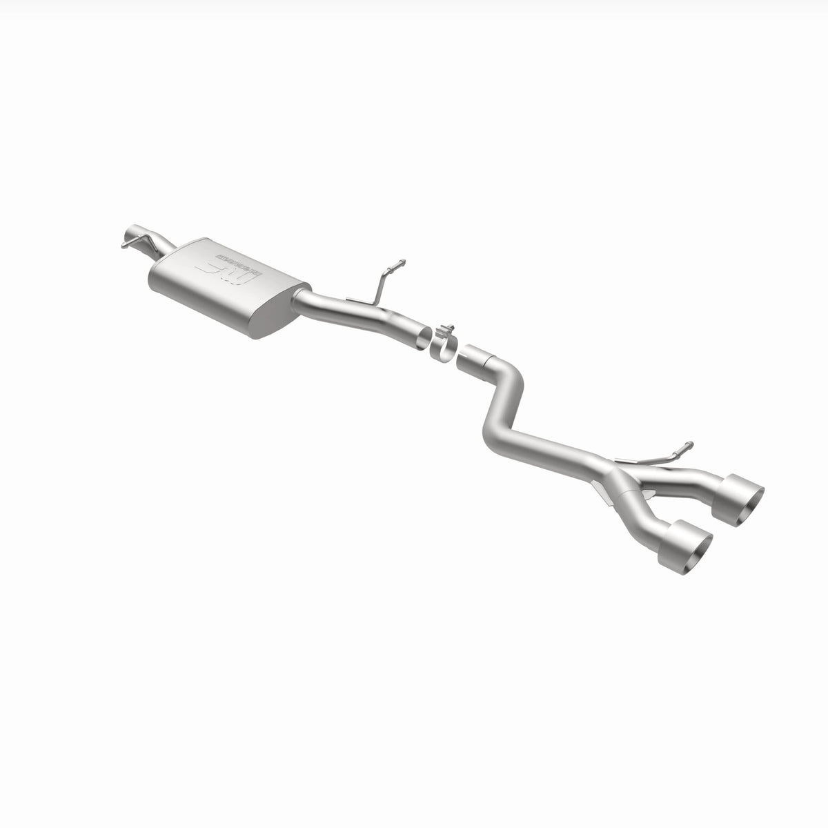 MagnaFlow Exhaust Products 16502 - Sport Series Polished Cat-Back System 5