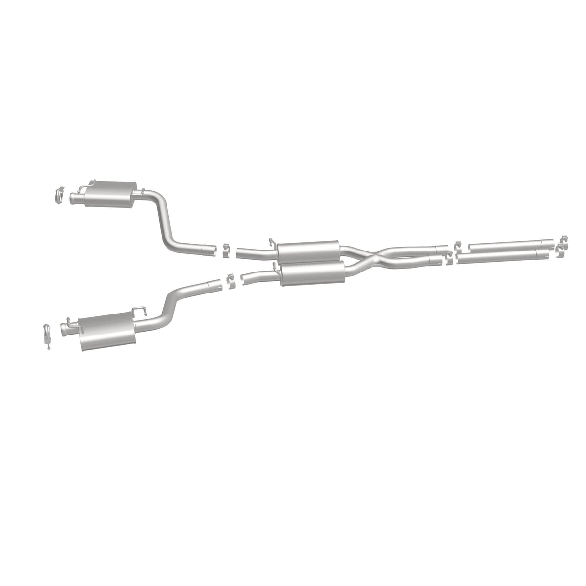 MagnaFlow Exhaust Products 16514 - Street Series Cat-Back System 1