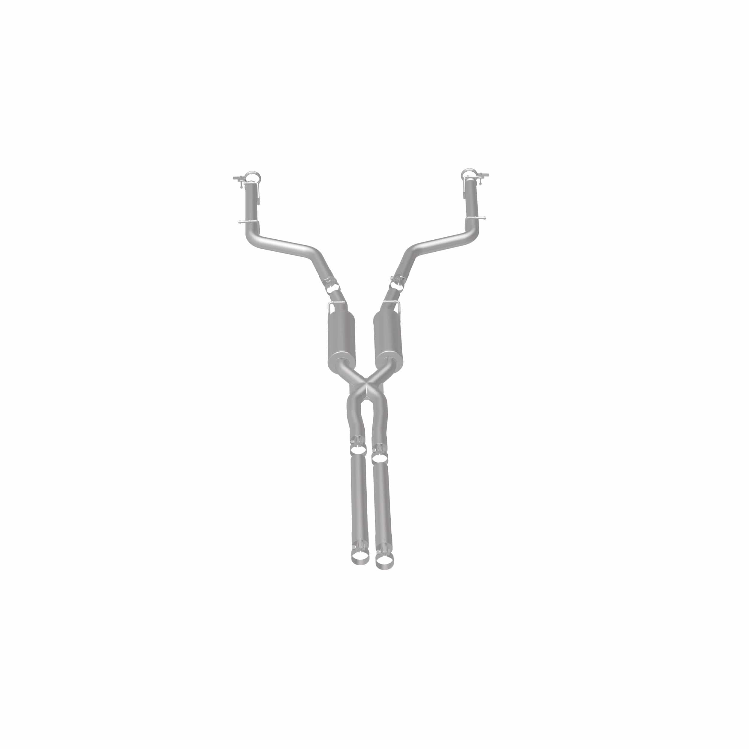 MagnaFlow Exhaust Products Exhaust MagnaFlow Exhaust Products 16516 - Competition Series Stainless 2.5 in Cat-Back