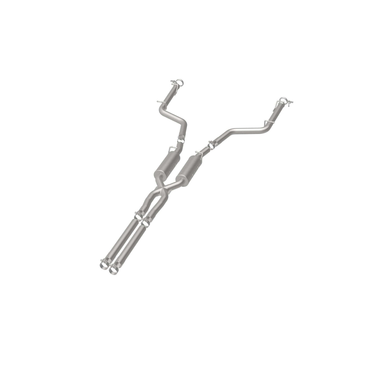 MagnaFlow Exhaust Products Exhaust MagnaFlow Exhaust Products 16516 - Competition Series Stainless 2.5 in Cat-Back