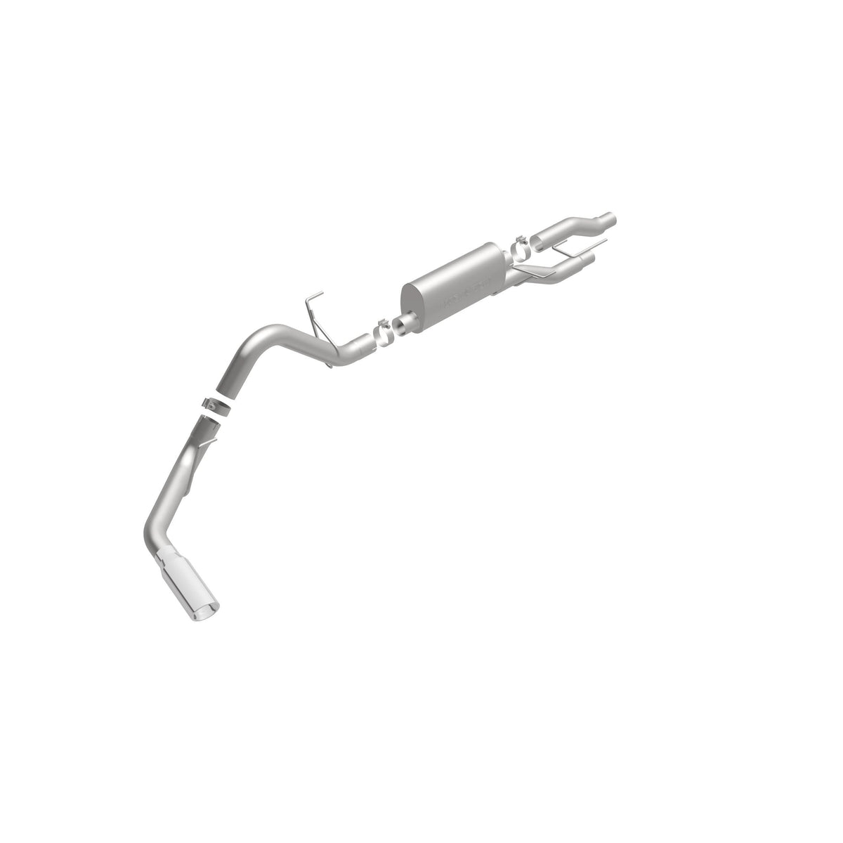 MagnaFlow Exhaust Products 16518 - Street Series Polished Cat-Back System 2