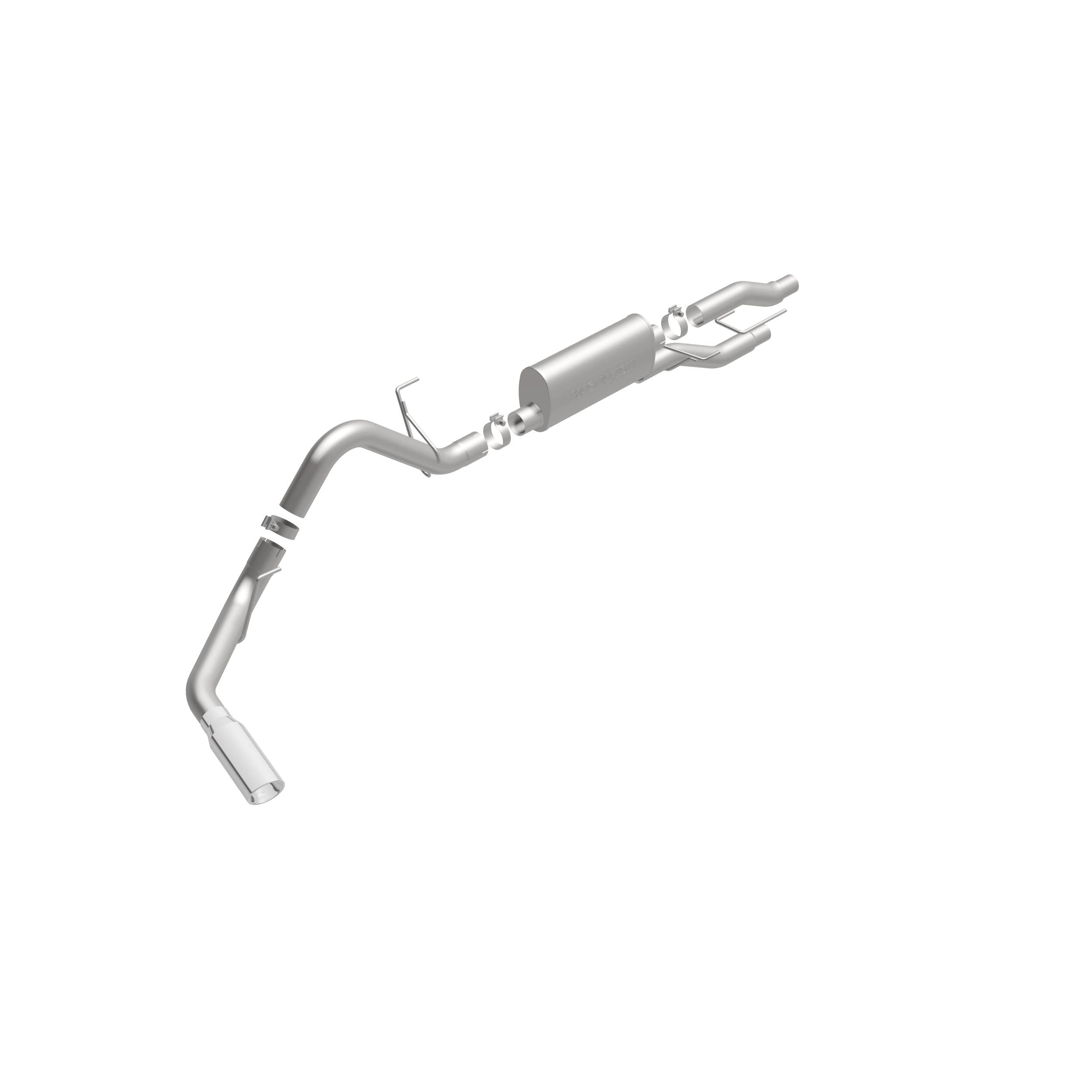 MagnaFlow Exhaust Products 16518 - Street Series Polished Cat-Back System 2