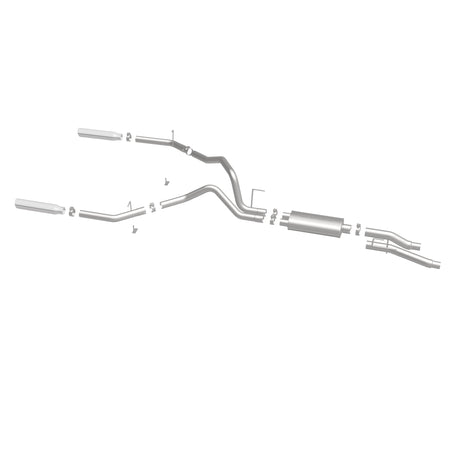 MagnaFlow Exhaust Products 16520 - Street Series Polished Cat-Back System 1