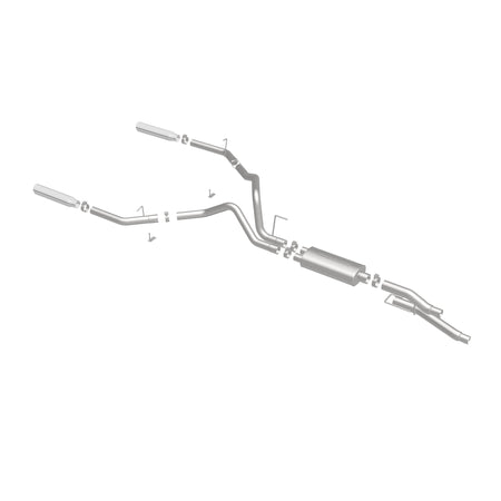 MagnaFlow Exhaust Products 16520 - Street Series Polished Cat-Back System 2