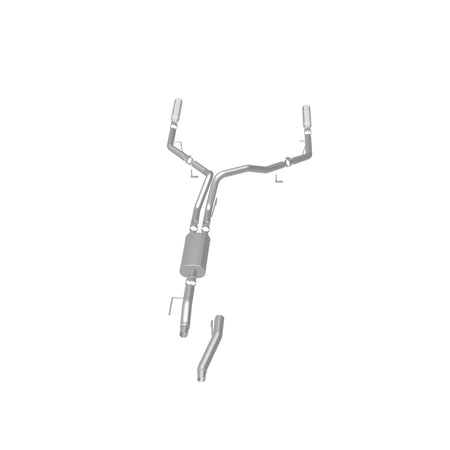 MagnaFlow Exhaust Products 16520 - Street Series Polished Cat-Back System 5