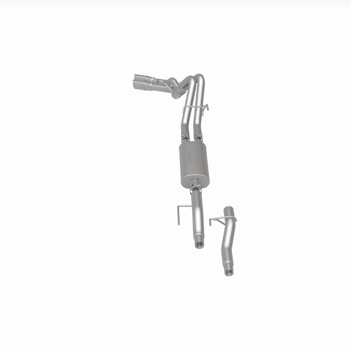 MagnaFlow Exhaust Products 16523 - Street Series Polished Cat-Back System 2