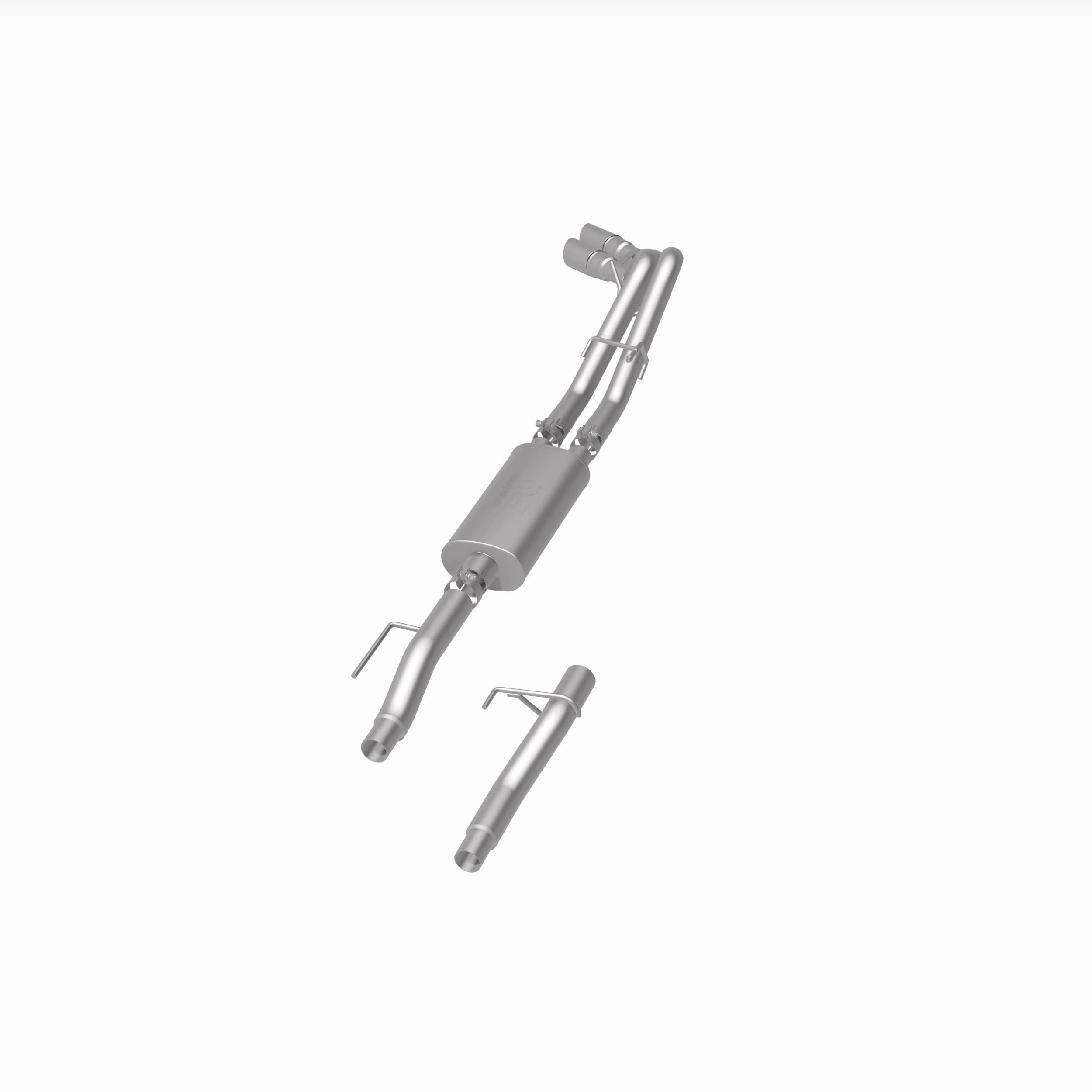MagnaFlow Exhaust Products 16523 - Street Series Polished Cat-Back System 3