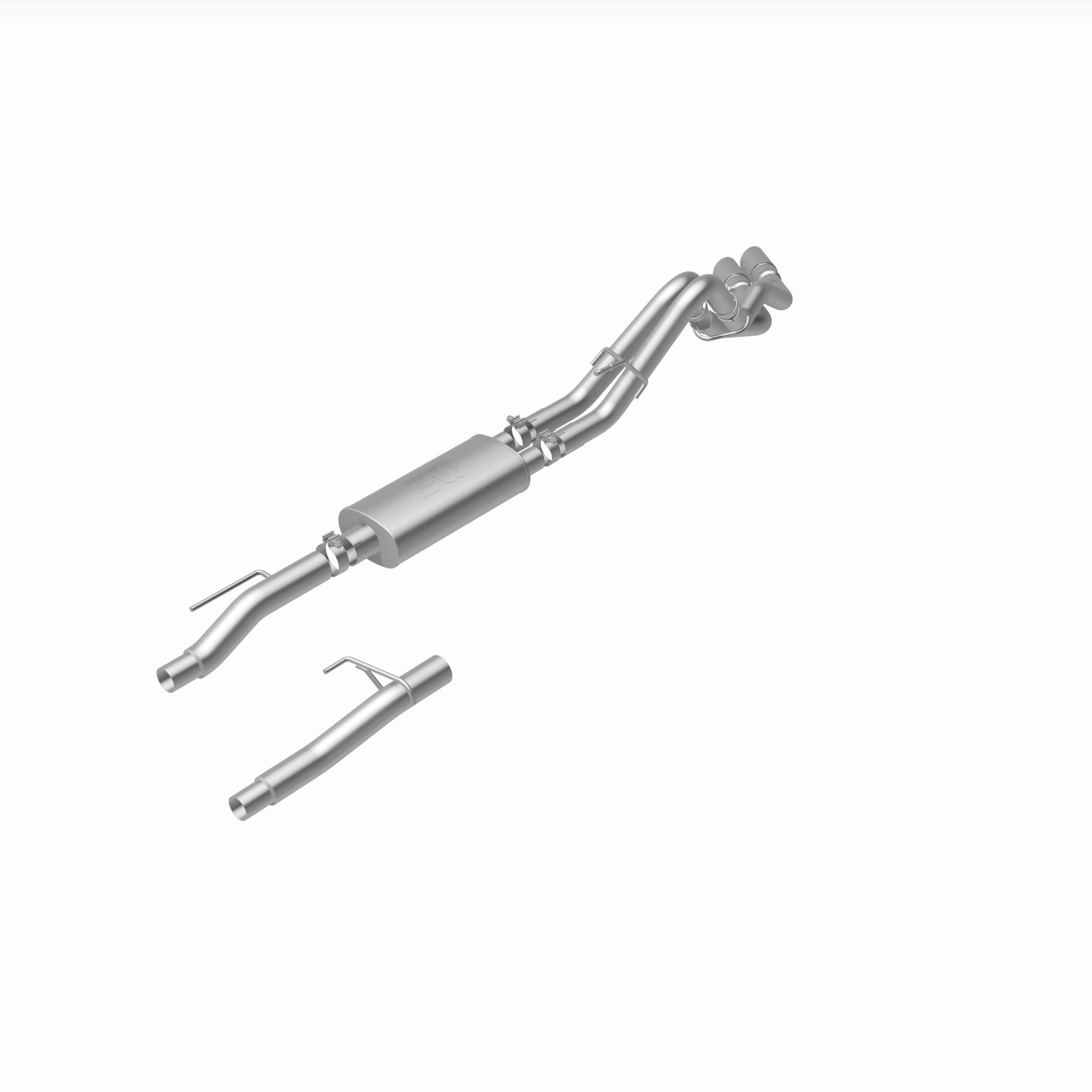 MagnaFlow Exhaust Products 16523 - Street Series Polished Cat-Back System 4