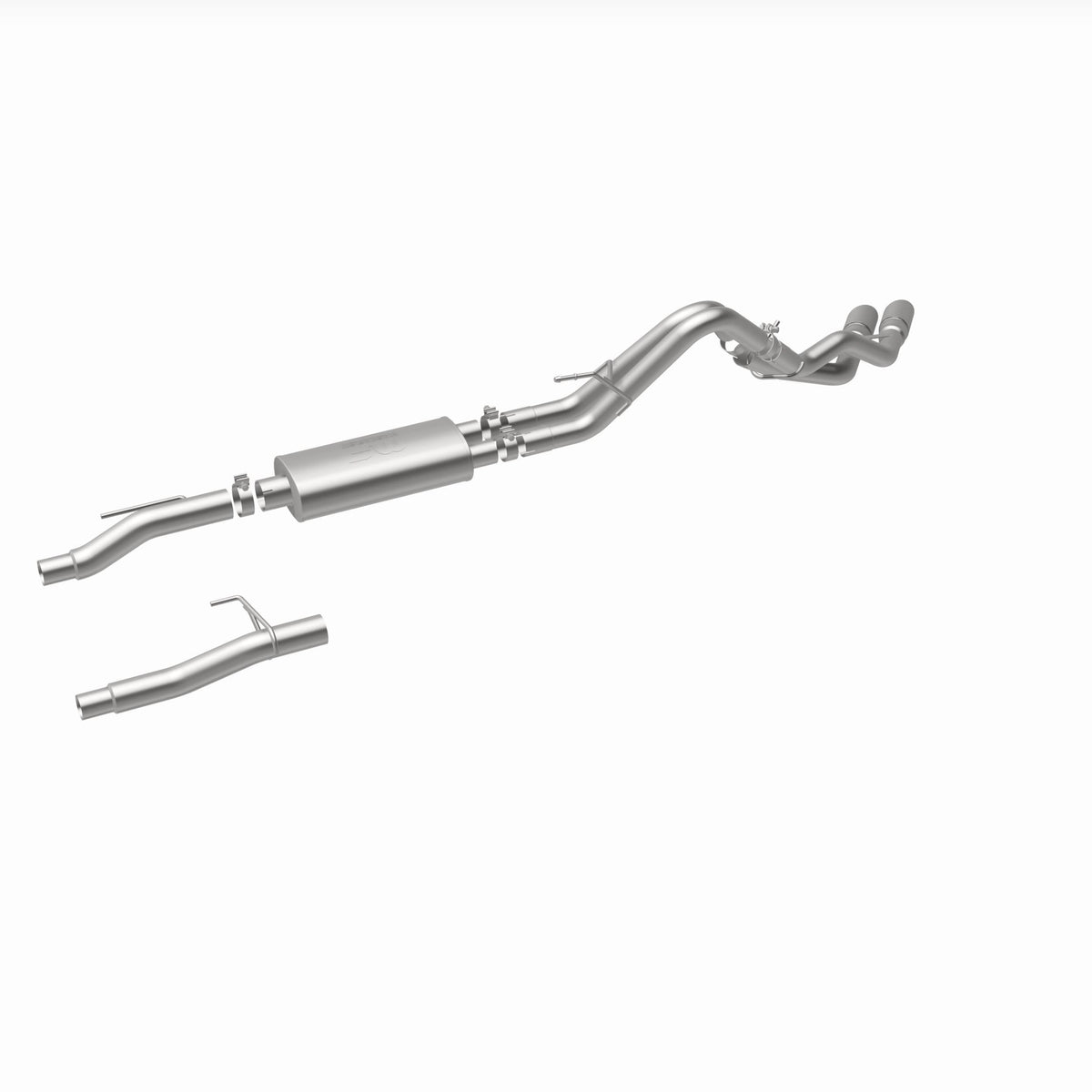 MagnaFlow Exhaust Products 16523 - Street Series Polished Cat-Back System 5