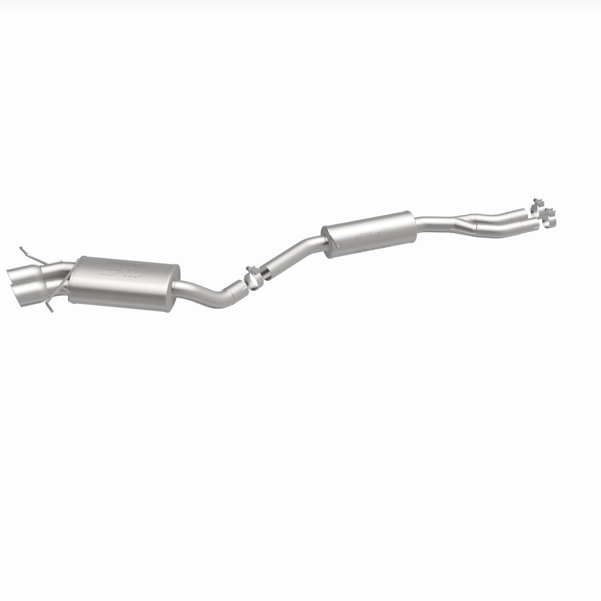 MagnaFlow Exhaust Products 16525 - Touring Series Polished Cat-Back System 1