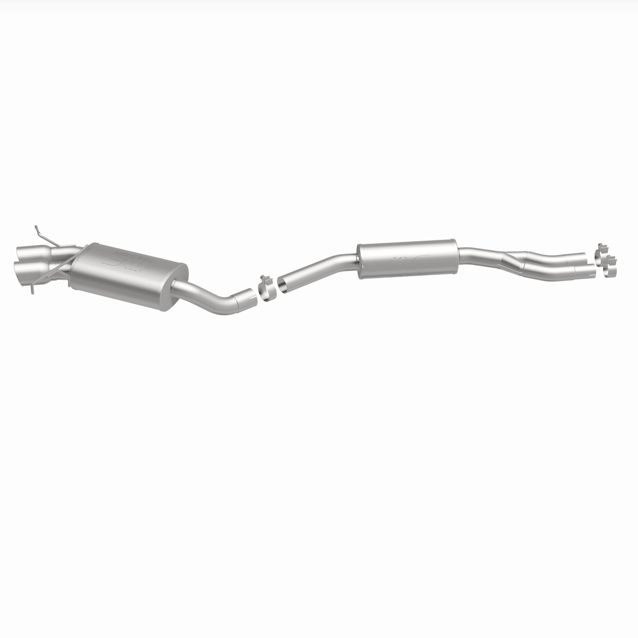 MagnaFlow Exhaust Products 16525 - Touring Series Polished Cat-Back System 2