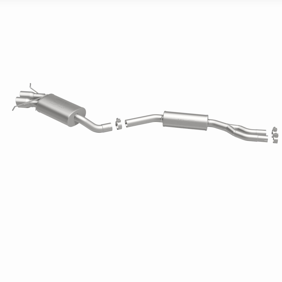MagnaFlow Exhaust Products 16525 - Touring Series Polished Cat-Back System 3