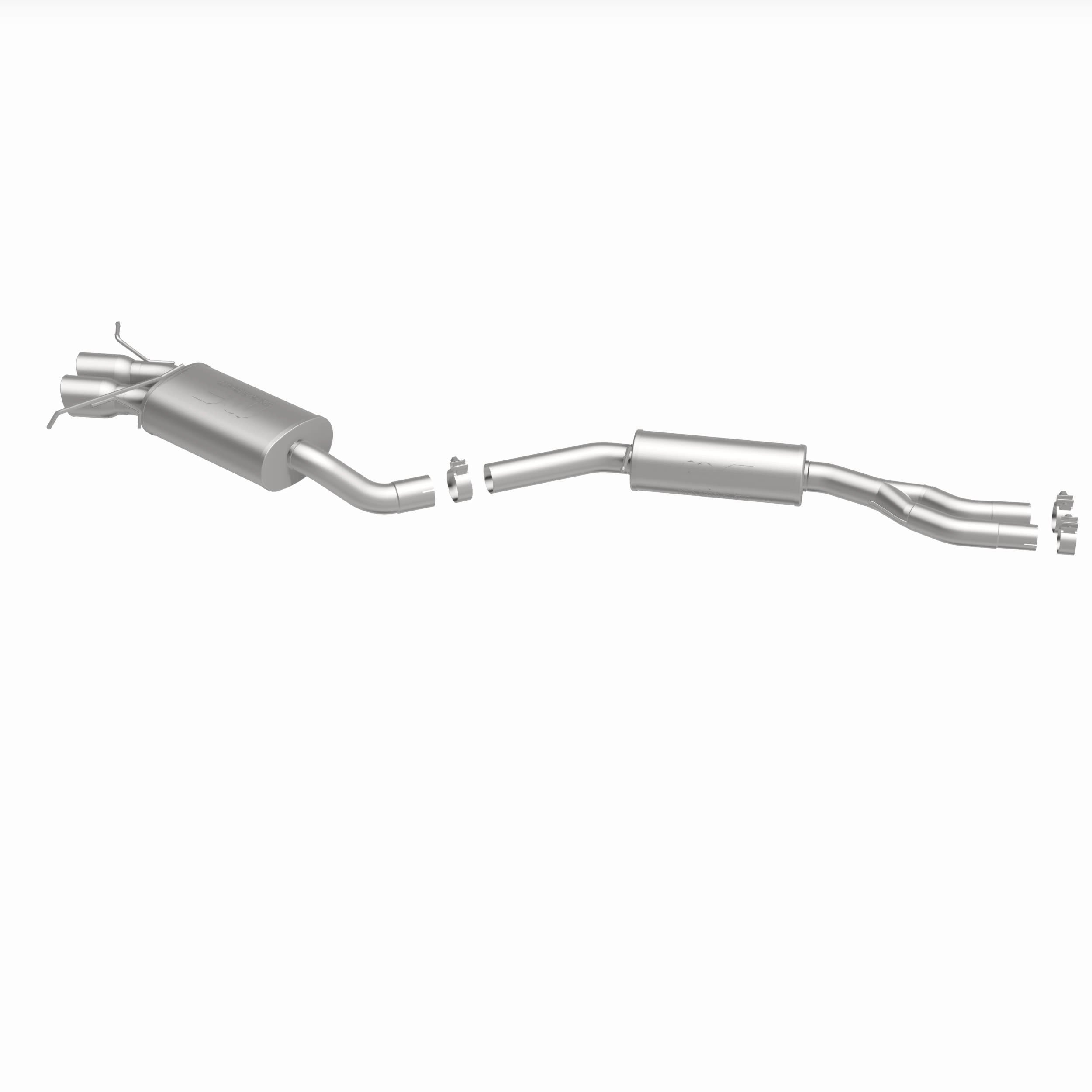 MagnaFlow Exhaust Products 16525 - Touring Series Polished Cat-Back System 3